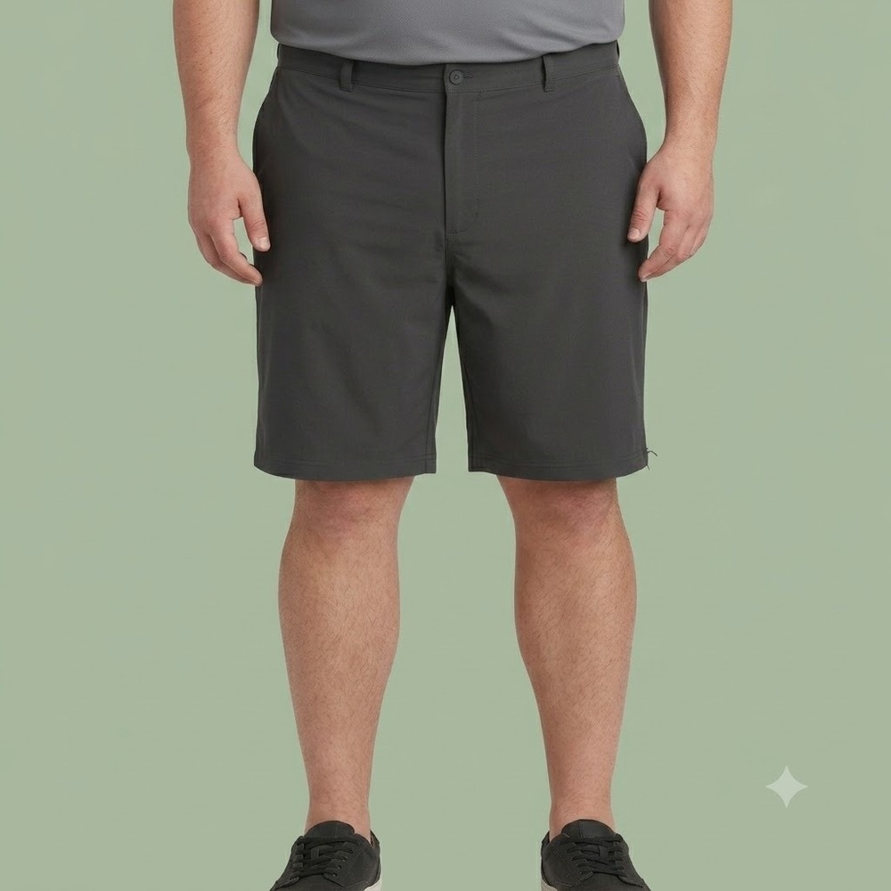 Ben Hogan Golf Shorts Mens 46 Gray‎ Stretch Performance Casual